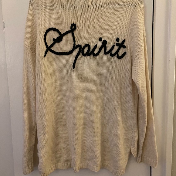Scripted Sweater Size Large - Picture 6 of 8